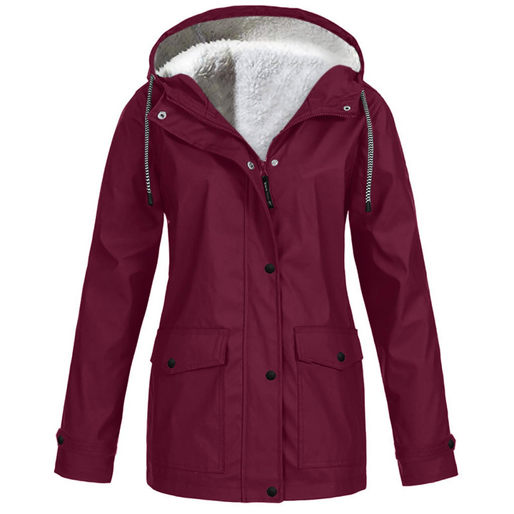 Wiebke | Regenjacke mit Teddyfutter