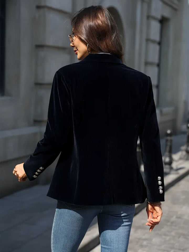 Sabina | Klassischer Blazer mit Ein-Knopf-Verschluss