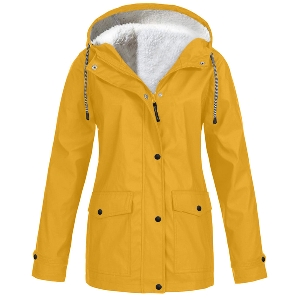 Wiebke | Regenjacke mit Teddyfutter