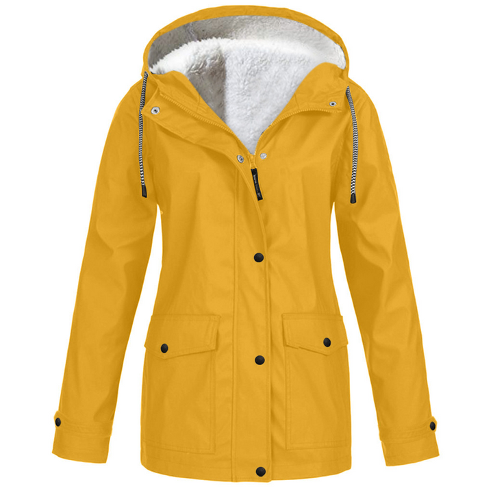 Wiebke | Regenjacke mit Teddyfutter