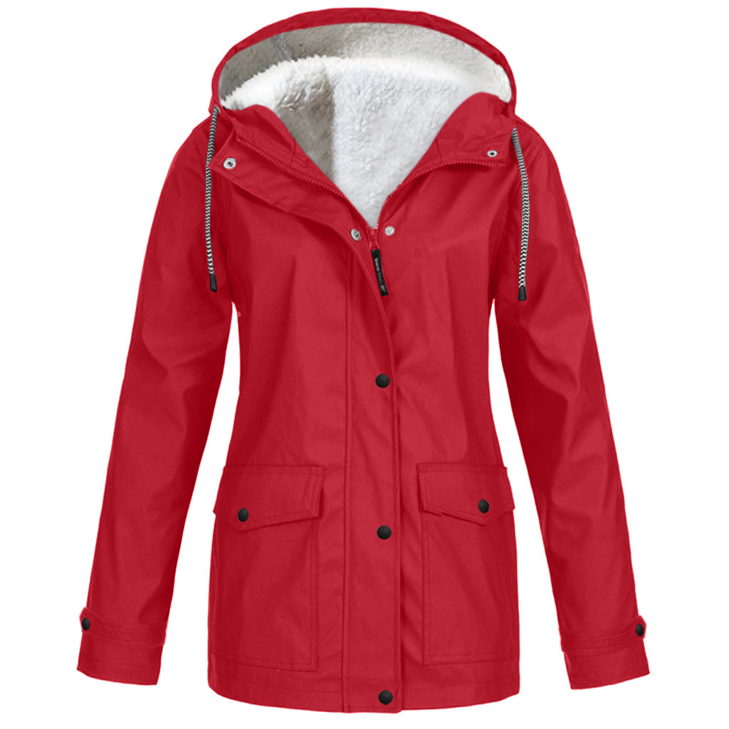 Wiebke | Regenjacke mit Teddyfutter