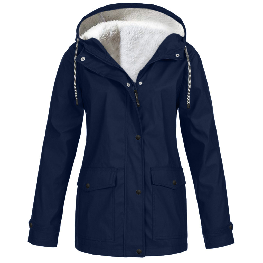 Wiebke | Regenjacke mit Teddyfutter