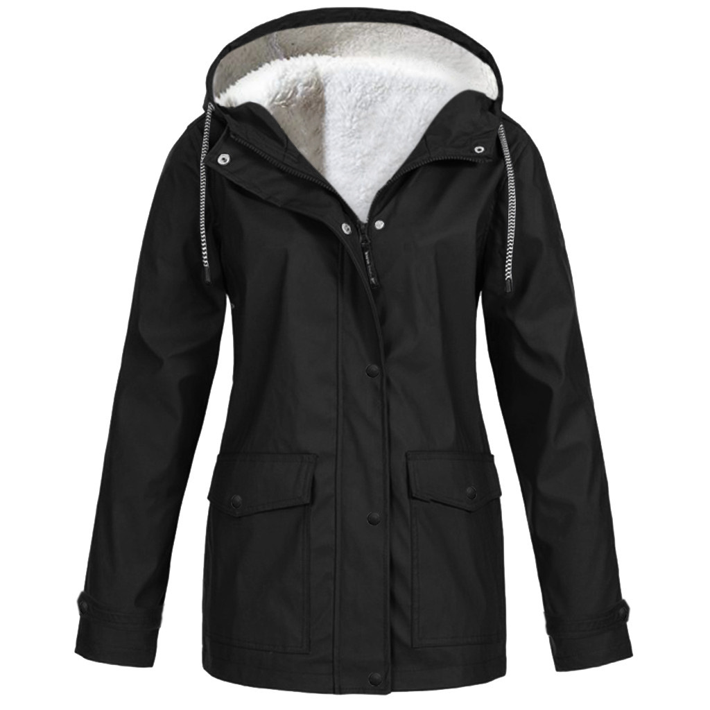 Wiebke | Regenjacke mit Teddyfutter