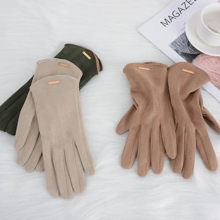 Yara | Touchscreen-Handschuhe aus Wildleder