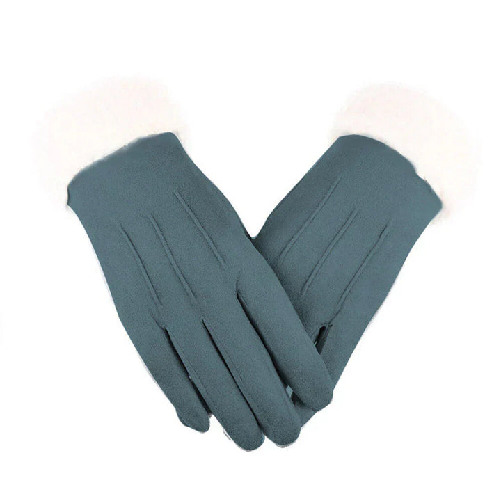 Sibylle | Handschuhe mit Kunstpelzfutter