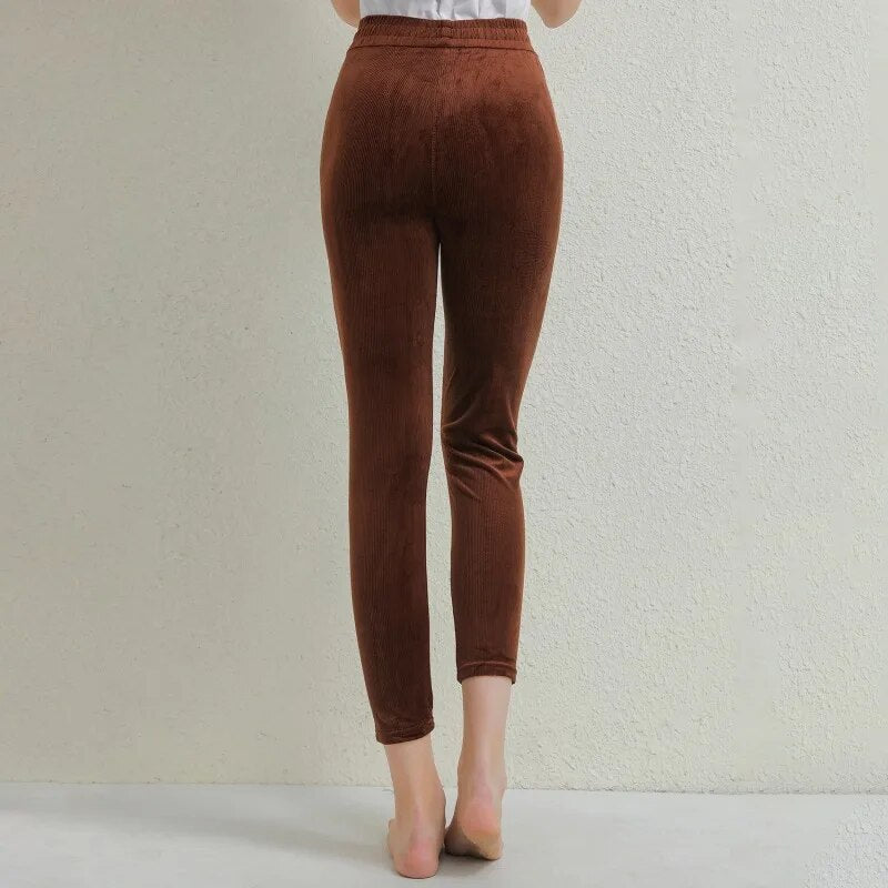 Sanna | Bequeme Cordhose mit elastischem Bund