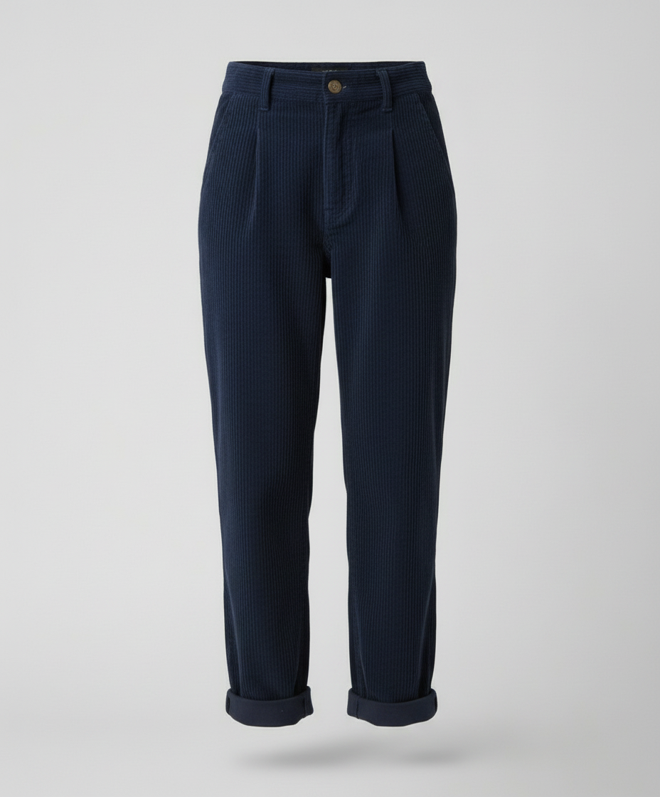 Gundula | Komfort-Cordhose mit hohem Bund und lässigem Schnitt