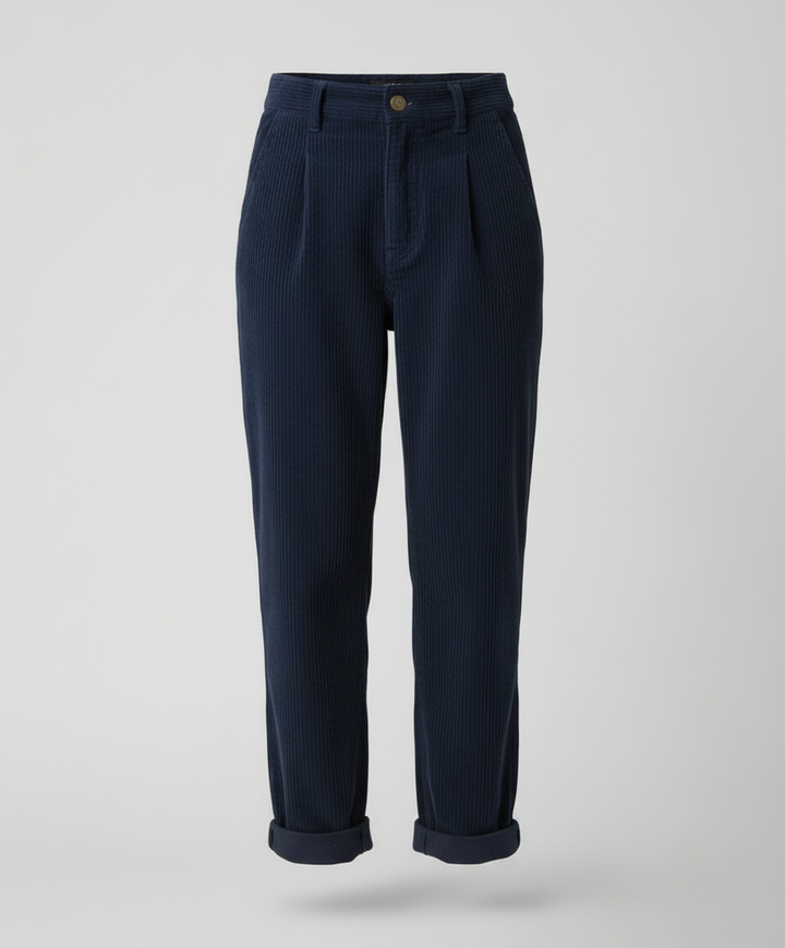 Gundula | Komfort-Cordhose mit hohem Bund und lässigem Schnitt