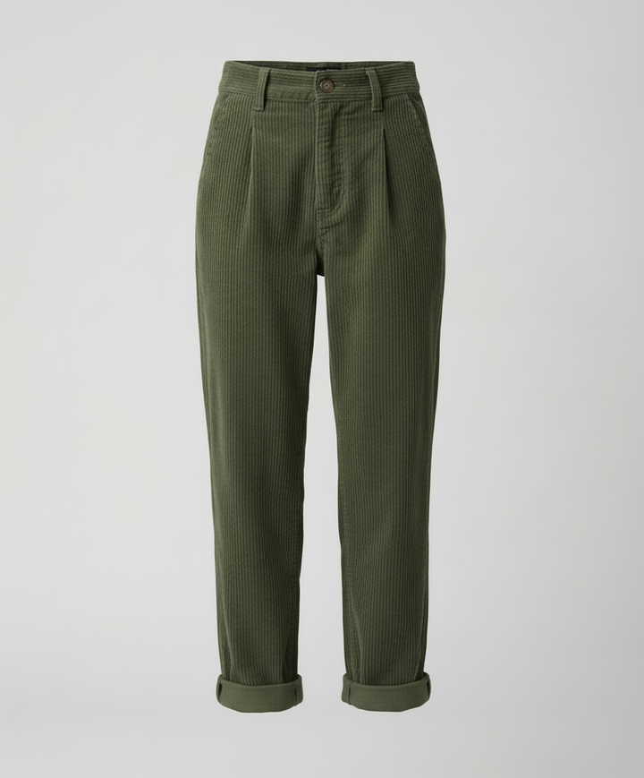 Gundula | Komfort-Cordhose mit hohem Bund und lässigem Schnitt