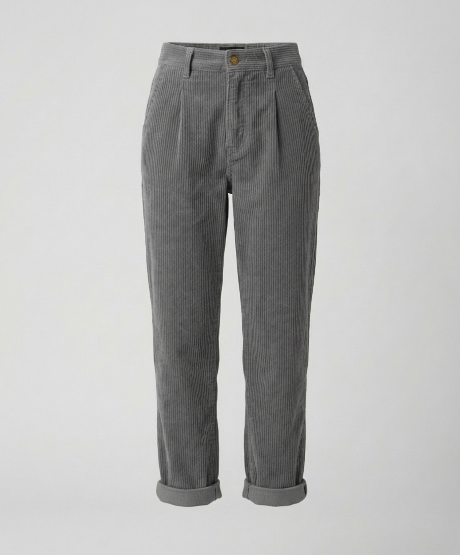 Gundula | Komfort-Cordhose mit hohem Bund und lässigem Schnitt