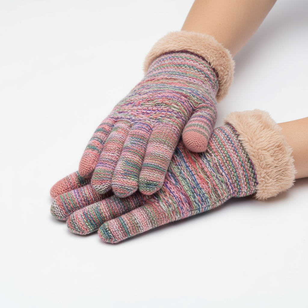 Odette | Touchscreen-Handschuhe mit Zopfmuster