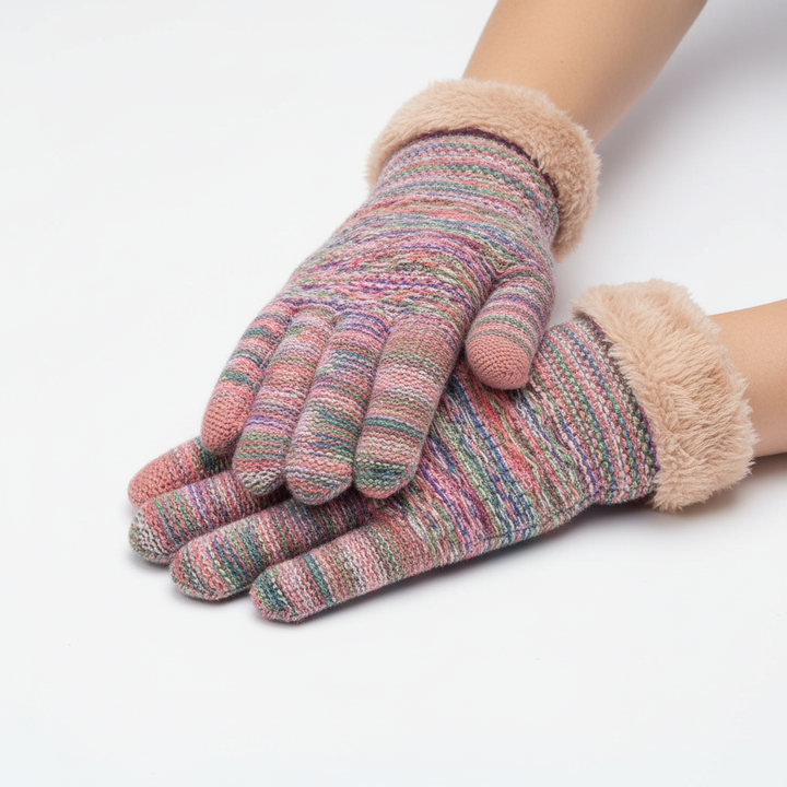 Odette | Touchscreen-Handschuhe mit Zopfmuster