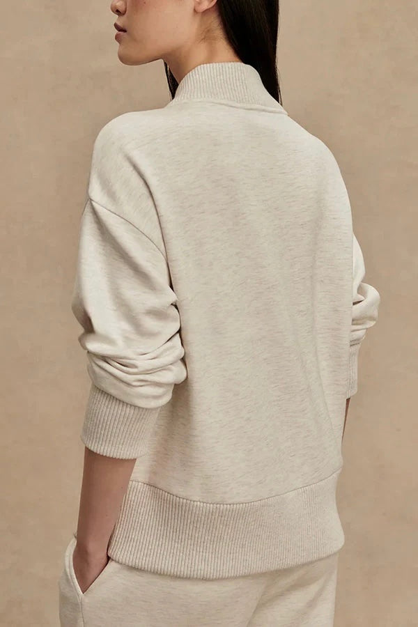 Jorina | Strick-Set mit Quarter-Zip