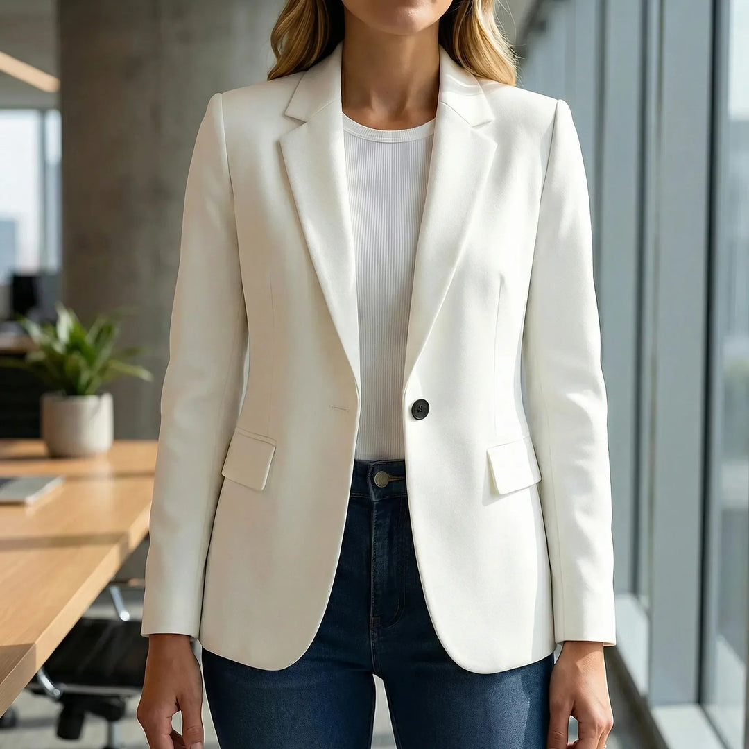 Lieselotte | Taillierter Einknopf-Blazer