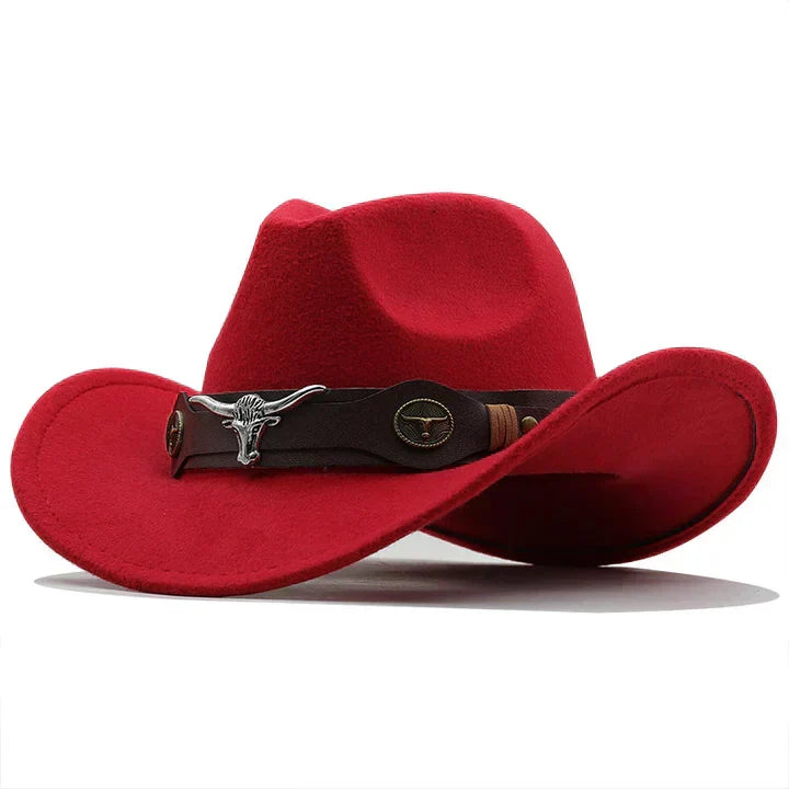 Romina | Western-Filzhut mit Schnallenband