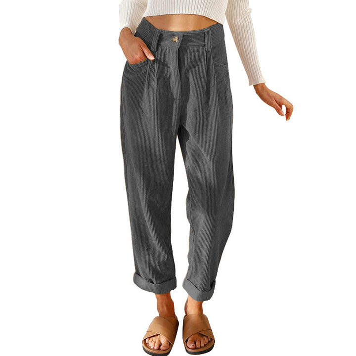 Dagmar | Lockere Cordhose mit elastischem Bund