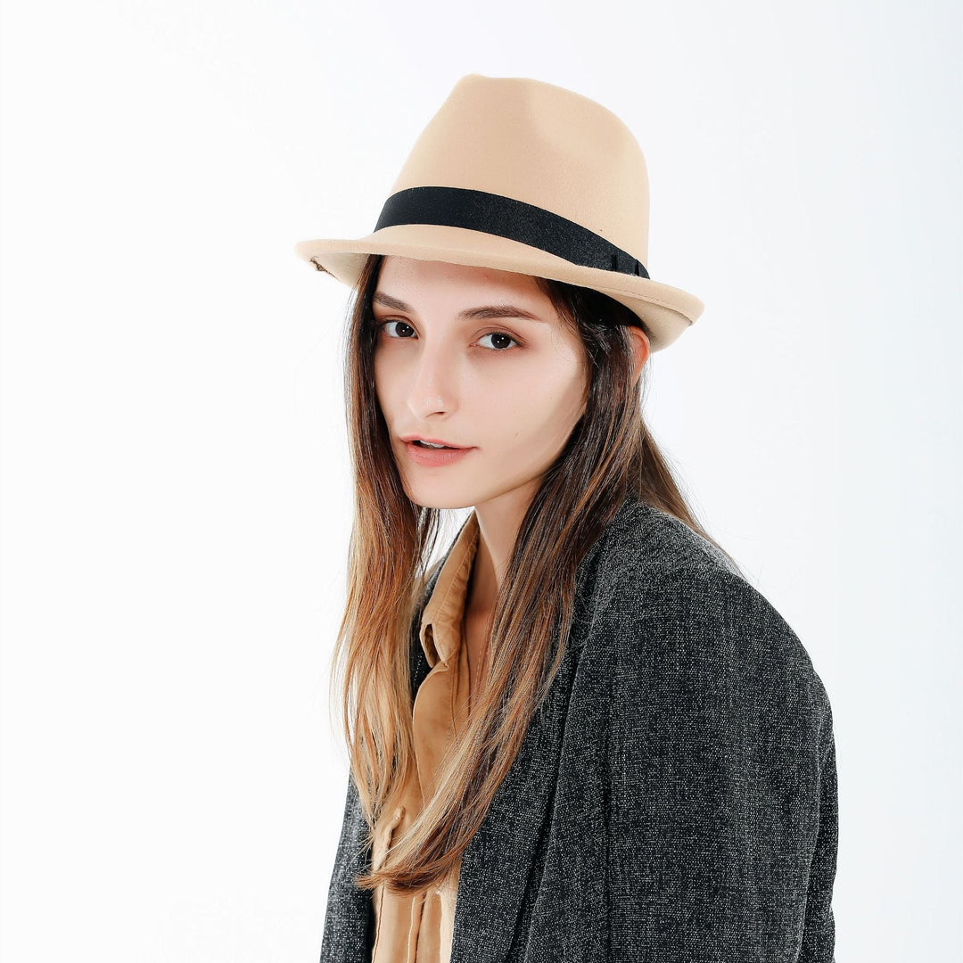 Frauke | Eleganter Fedora-Hut mit Band