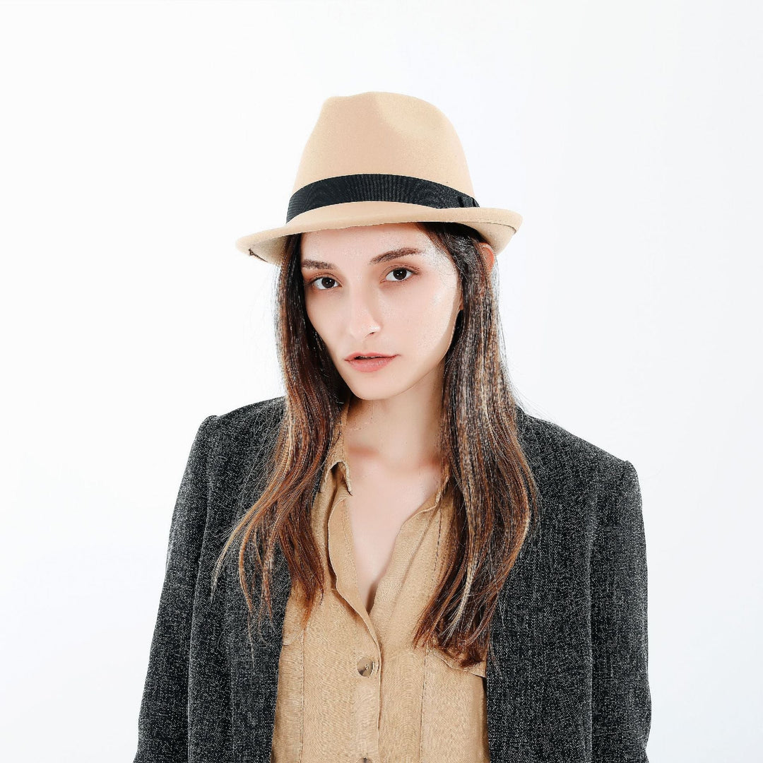 Frauke | Eleganter Fedora-Hut mit Band