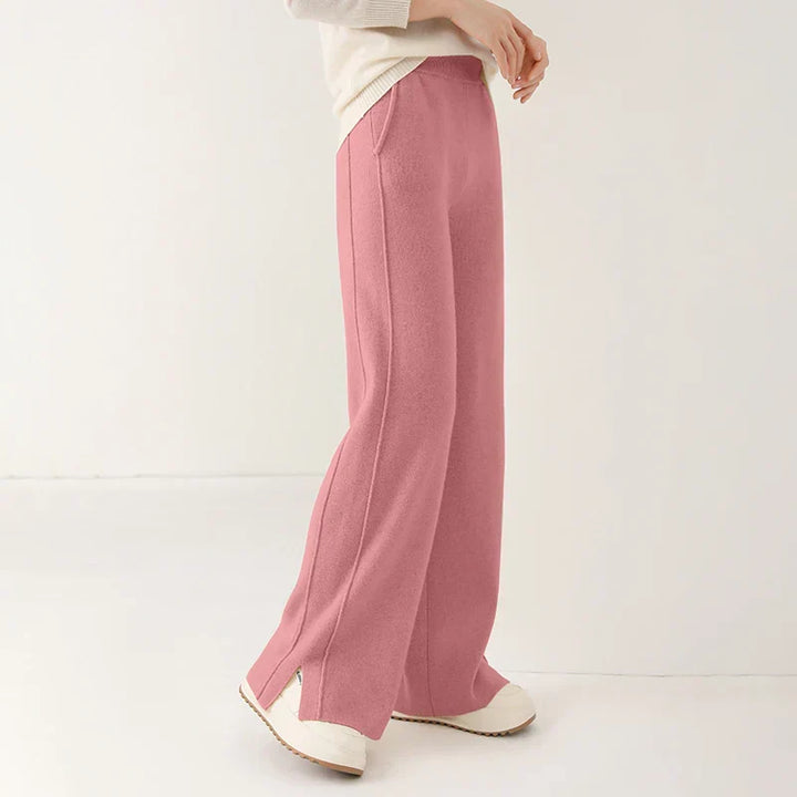 Yara | Gerade Hose aus Merinowolle