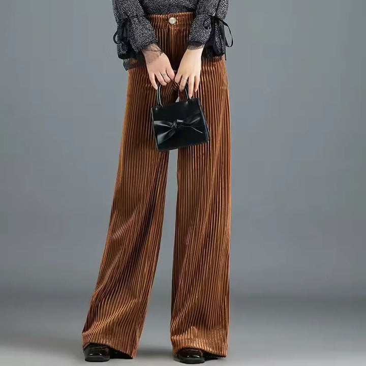 Maren | Cordhose aus Samtcord mit leichtem Flare