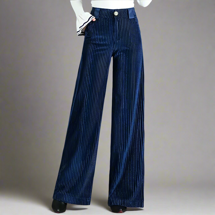 Maren | Cordhose aus Samtcord mit leichtem Flare