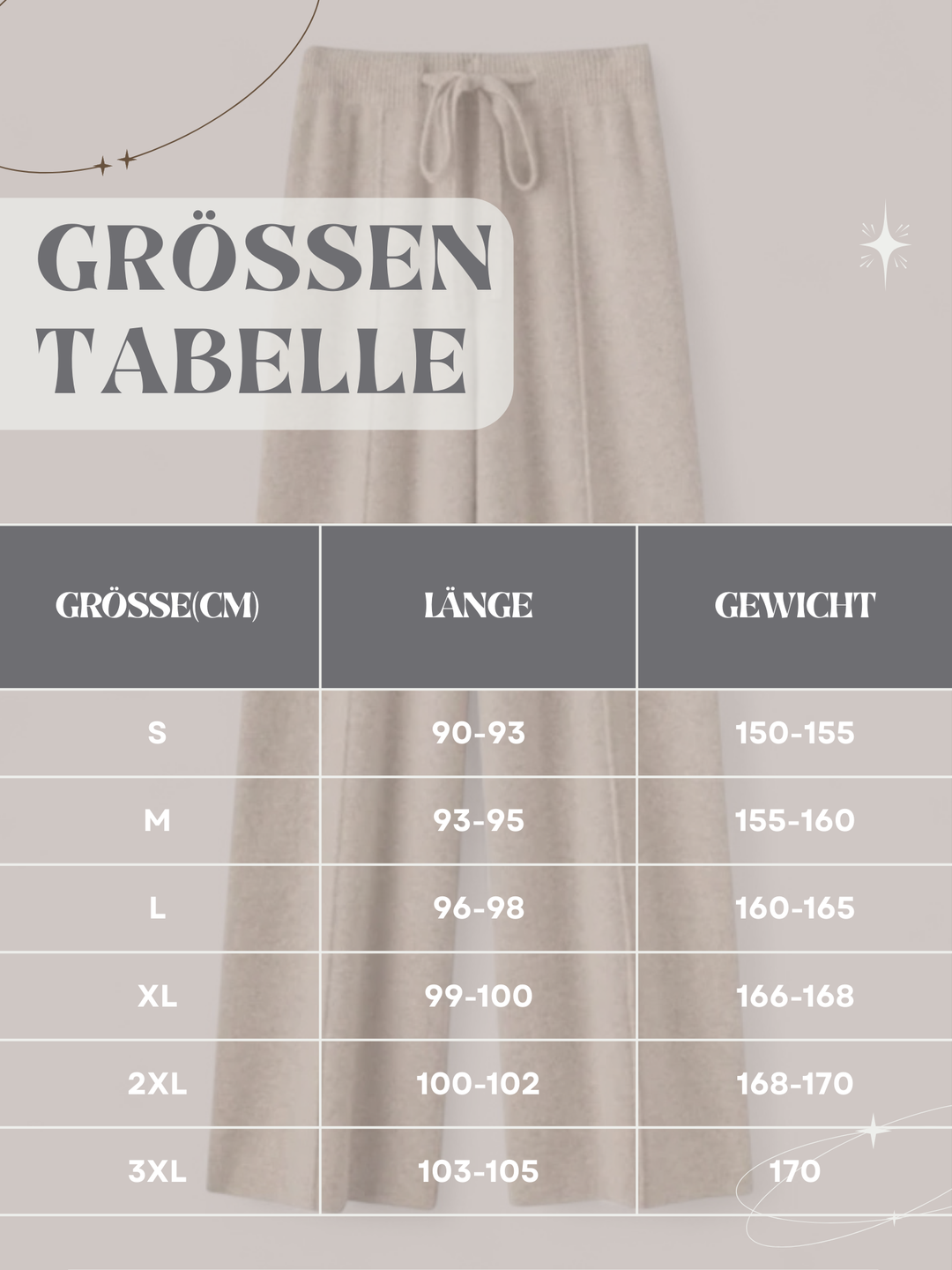 Valeska | Weit geschnittene Strickhose aus Wolle