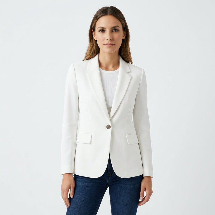 Marianne | Klassischer taillierter Einknopf-Blazer
