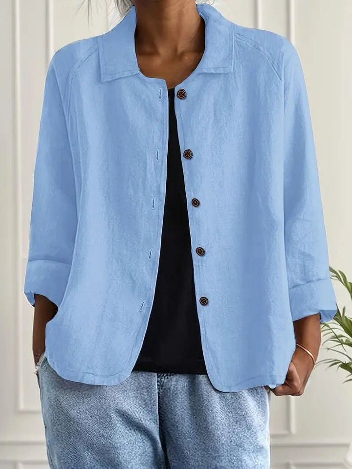 Mathilda | Entspannter Langarm-Blazer mit Knopfleiste