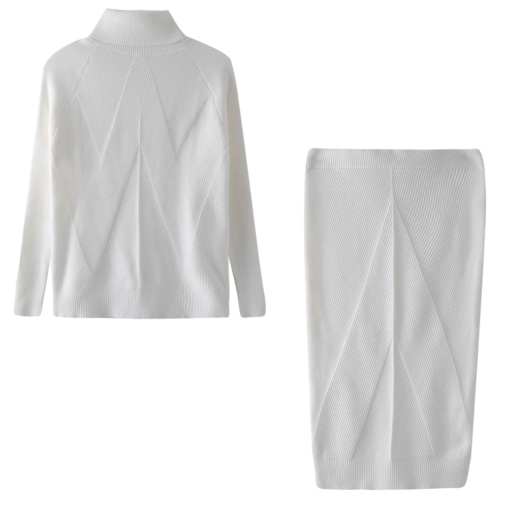 Hannelore | Elegantes Strickkleid für kühle Abende