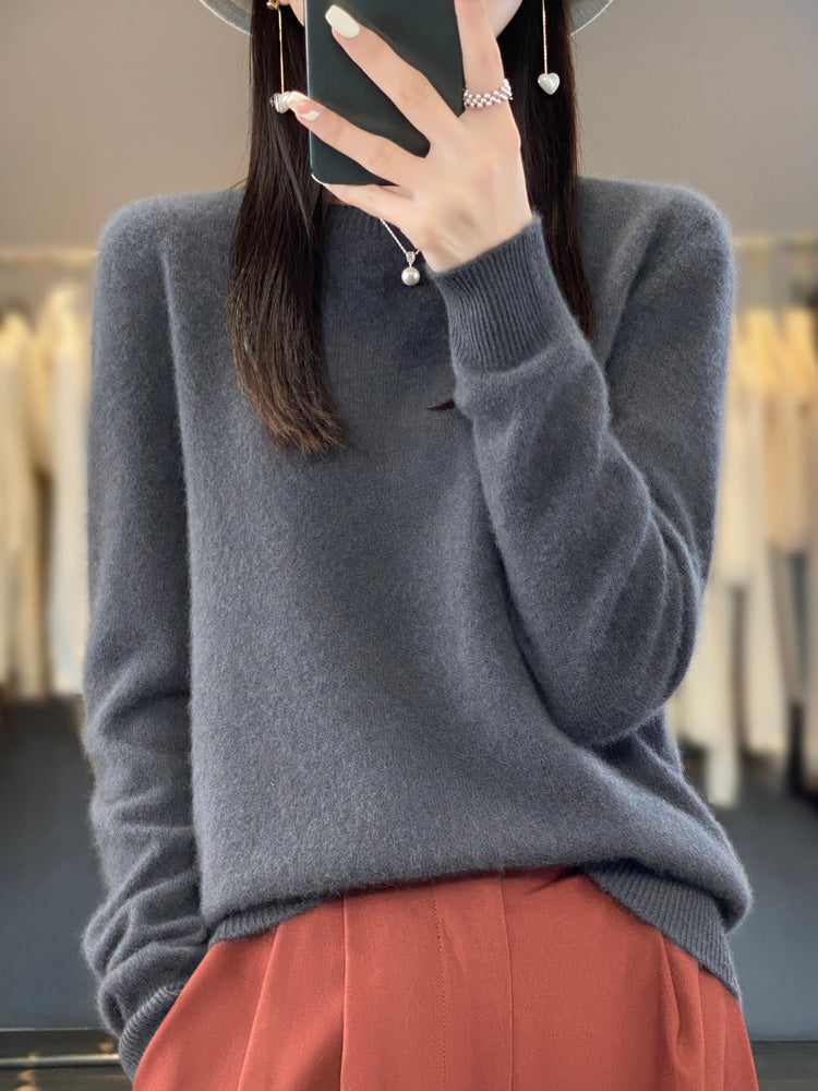 Anette | Bequemer Baumwollpullover
