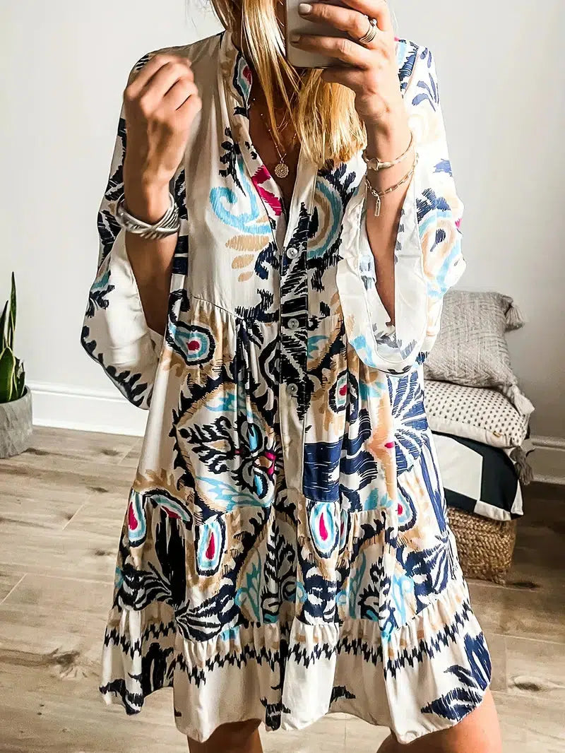 Veronique - Bohemian Tunika Kleid