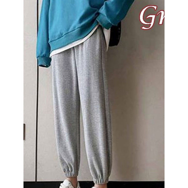Wanda | Warme Fleece-Jogginghose mit hohem Bund