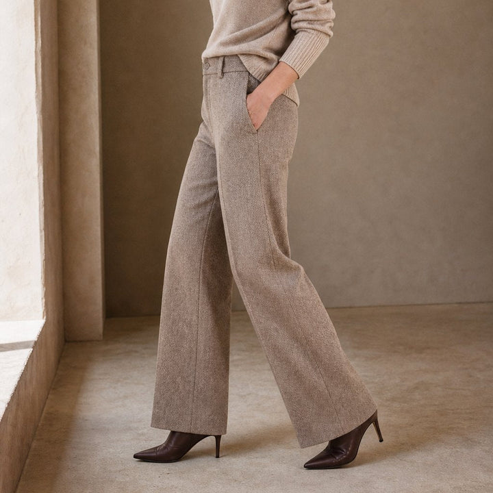 Xenia | Elegante Hose aus Wollmischung