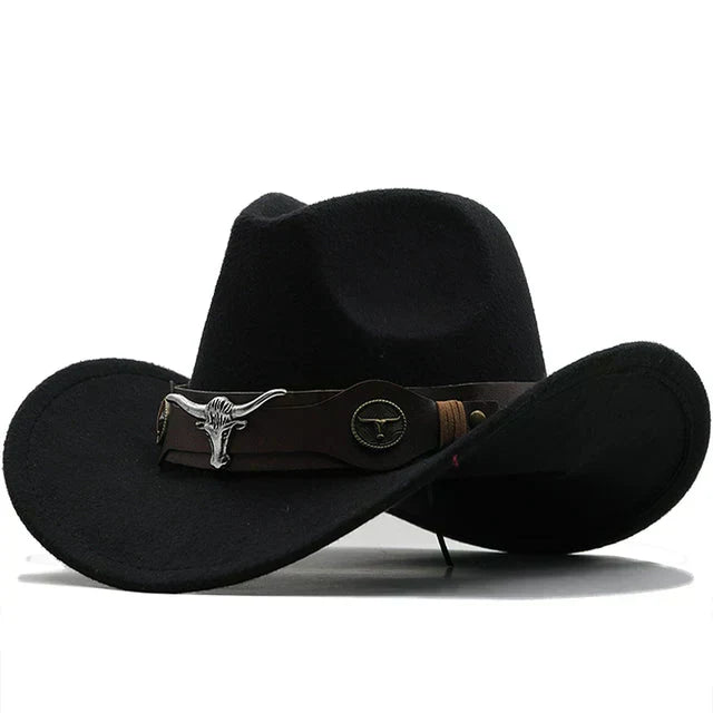 Romina | Western-Filzhut mit Schnallenband