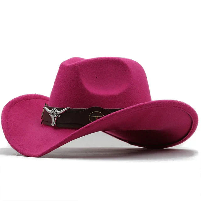 Romina | Western-Filzhut mit Schnallenband