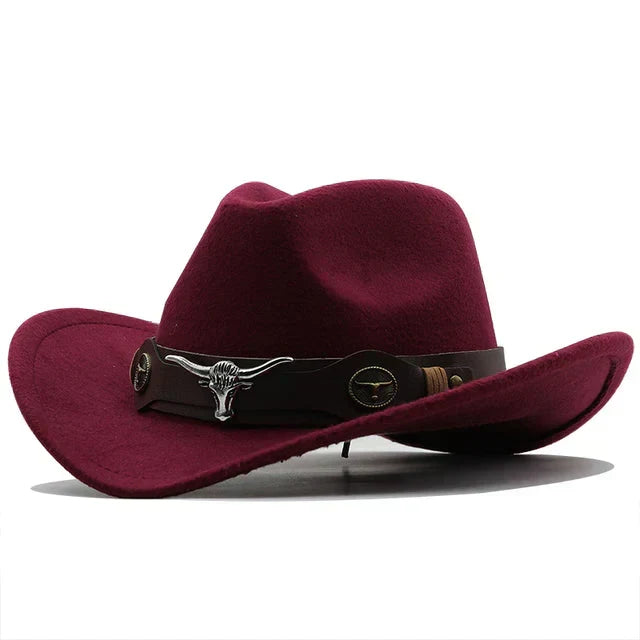 Romina | Western-Filzhut mit Schnallenband