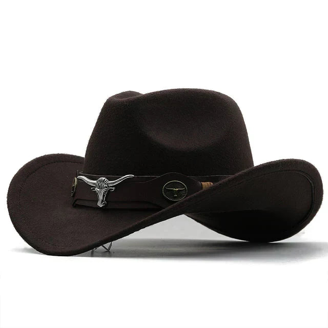Romina | Western-Filzhut mit Schnallenband