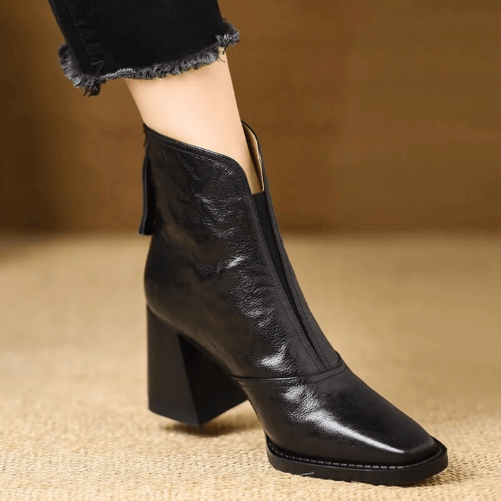 Claudia | Luxuriöse Stiefeletten mit mittelhohem Absatz