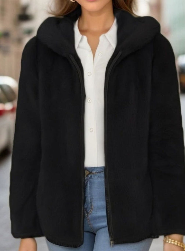 Anke | Teddyjacke mit Fallschultern